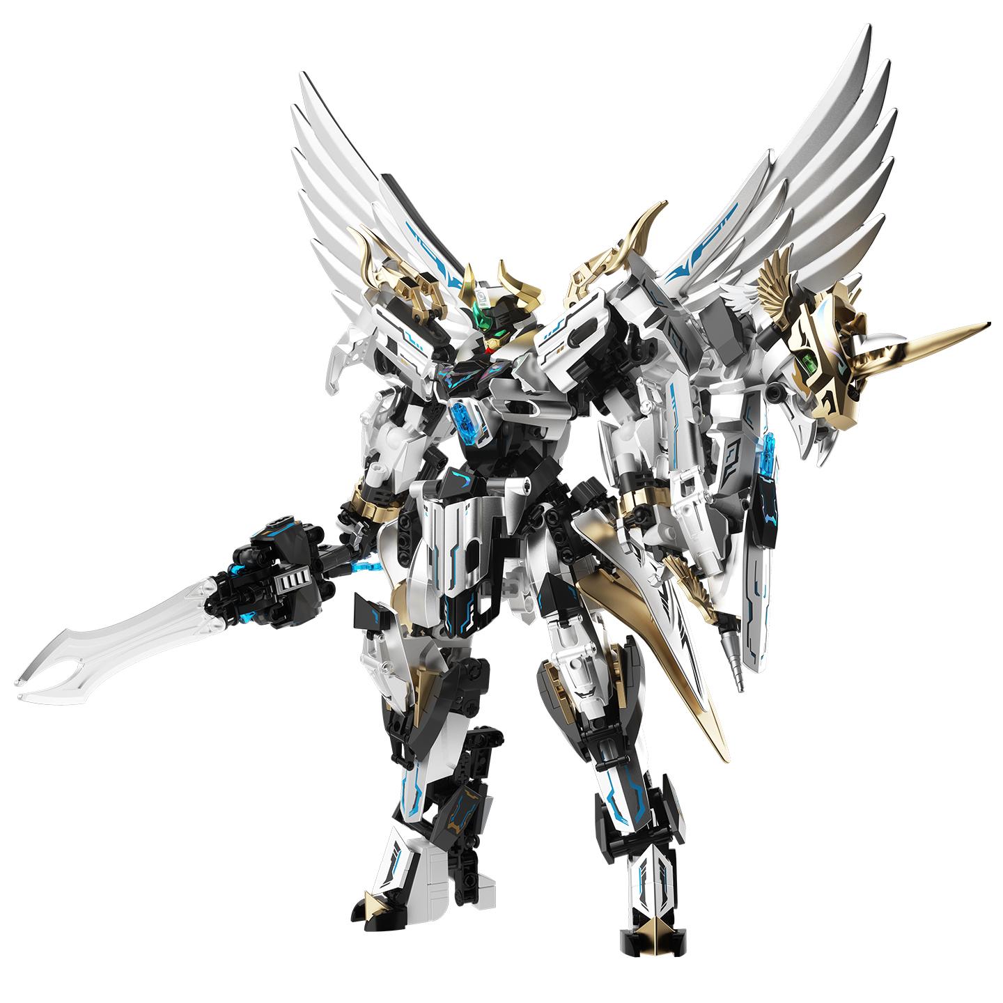 

Jaki Mecha Series Transforming Pegasus Robot Model Assembly Plaything Construction Blocks Educational Plaything Boy S Birthday Present