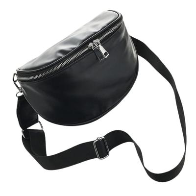 [andoffer] Women's Mini Shoulder Bag, Crescent Moon Design, Half Moon Design, Small Hobo Style, PU Leather, Waterproof, Simple, Crossbody,