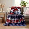 Colorado Avalanche Decke Flanelldecke Weiche Gemütliche Plüschdecke für Sofa Bett Leichte Heimdekoration Geschenke für Weihnachten verschiedene Feiertage