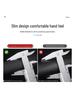 Compatible Leather Steering Wheel Cover for Honda Civic Generations 8-11, No Sewing Required, Slim Design.