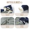 Baby Jumpsuit Autumn and Winter New Three-Layer Cotton Padded Warm Long-Sleeved Shirt, Cute and Thick Hooded Cotton Jacket for Babies