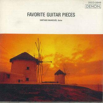

CD NAVASCUES - Favorite Guiter Pieces 20CO2849 DENON Japan Blues Used