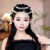 Hot Sale French Retro Flowers Beads Tassels Hair Band Ethnic Style Elegant Hair Accessory For Women