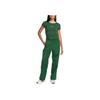 Nike Fitted Round Neck Yoga Short Sleeve Pullover Logo T-Shirt Women Tops Green HF8820-341