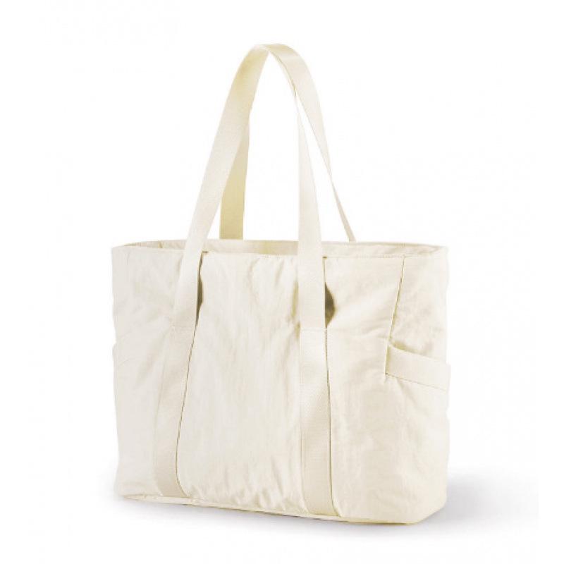 Dámská taška přes rameno s velkou kapacitou - Cestovní kabelka a nákupní taška pro dojíždění s přihrádkou na notebook a podložku na jógu