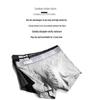 Men's Pure Cotton Mid-Waist Loose Boxer Briefs - Comfortable, Breathable, Plus Size Trunks (Long)