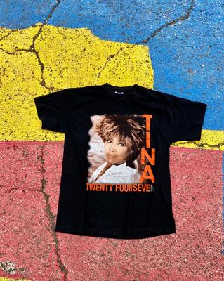 Vintage 2000 Tina Turner Twenty Four Seven Konzerttour Lionel Richie T-Shirt