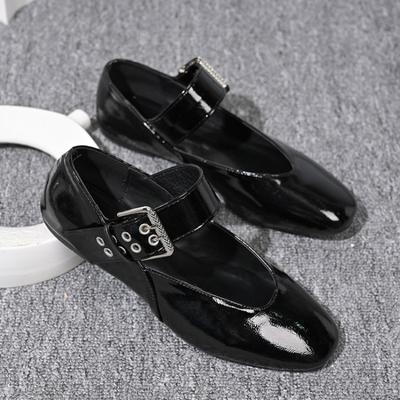 Women Flat Shoes Fashion Versatile Pointed Toe  French Mary Jane Shoes Women New Summer Soft Sole Beanie Shoes