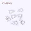 10mm/12mm Heart Locks Clasp For Bracelet Necklace Making Fittings 18K Gold Plated Heart Shape Lobster Clasps For Jewelry Making