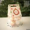 Christmas Tree Ornament Set: Nine Painted Macaron Candy Color Irregular Balls
