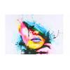 Stunning Modern Wall Art Oil Painting On Canvas Woman Face For Chic Room Decor