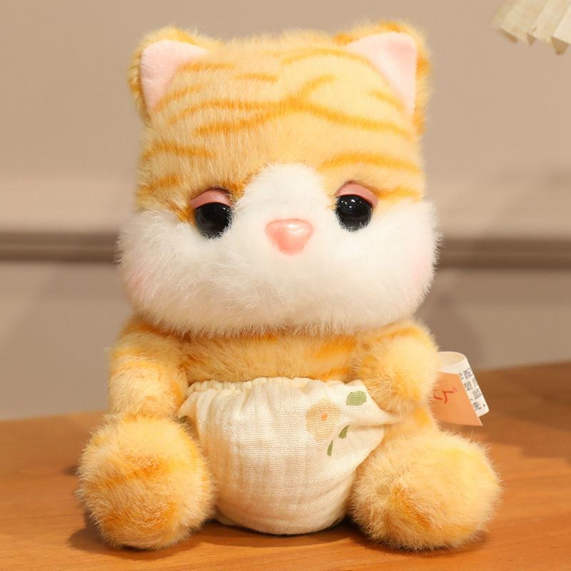 1Pc 14/22cm Kawaii Fox Rabbit Elephant Bear Cat Plush Toys Stuffed Soft Animal Dolls Lovely Figure Toy for Baby Gifts