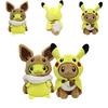 Adorable Pokemon Center Eevee Pikachu Plush Doll Figure Soft Stuffed Animal Toy Gift