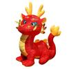 Soft Zodiac Dragon Doll Cartoon Dragon Plush Toys Cute Chinese Dragon Mascot  Years Gift