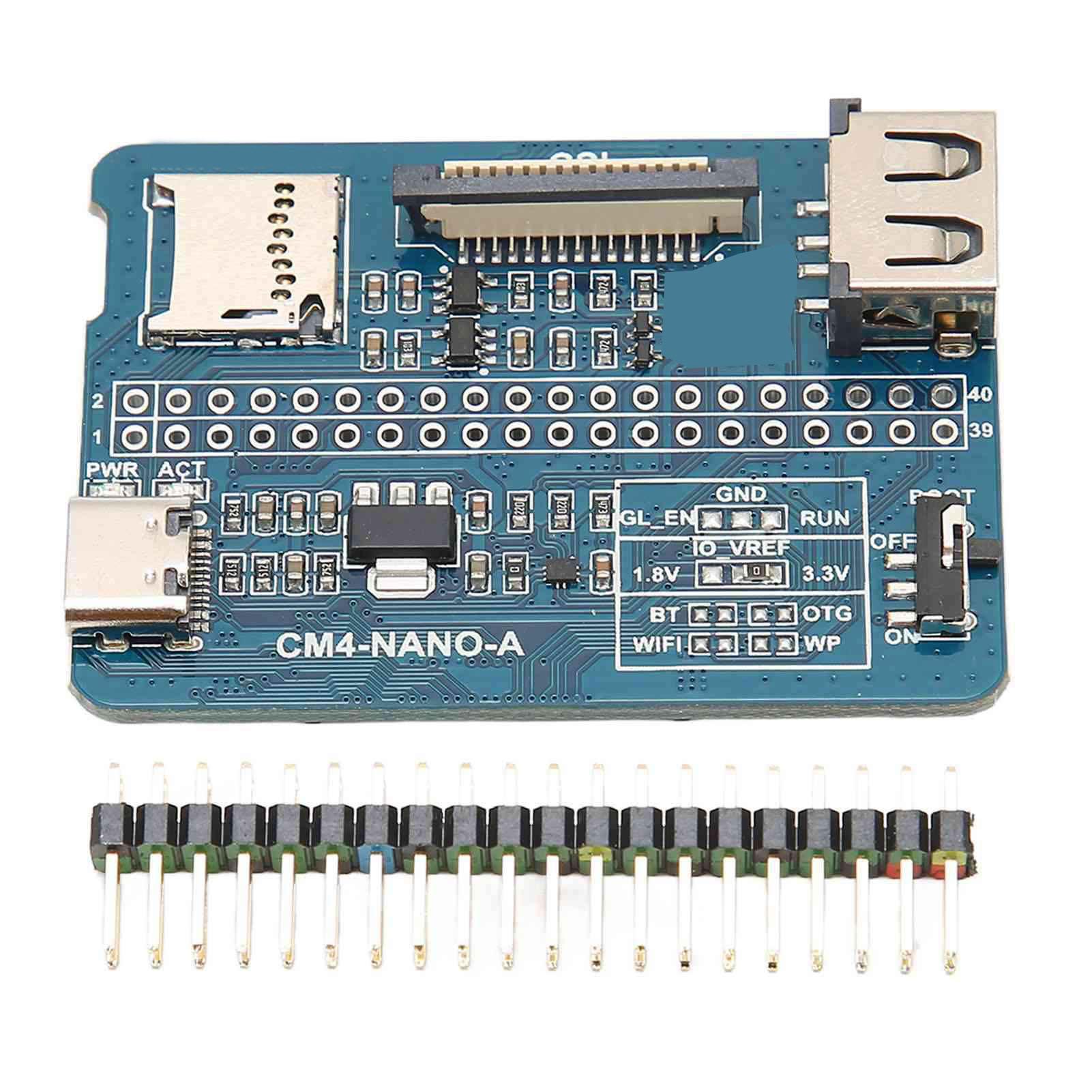 

Mini Base Board for RPi CM4 B to B Connector Quad Core CM4 Ultra Mini Expansion Board for Web