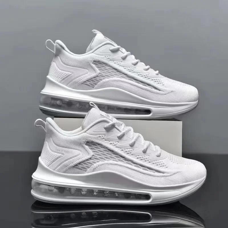 Fashion Mens Running Shoes Air Cushion Sneakers New Breathable Casual Shoe Light Comfort Sport Training Shoes for Men Luxury Tenis Shoes