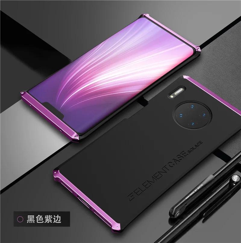 Aluminum Metal Armor Shockproof Phone Case For Huawei Mate 30 6.62" Pro 6.53 inches Hard Plastic Protective Back Cover Fundas