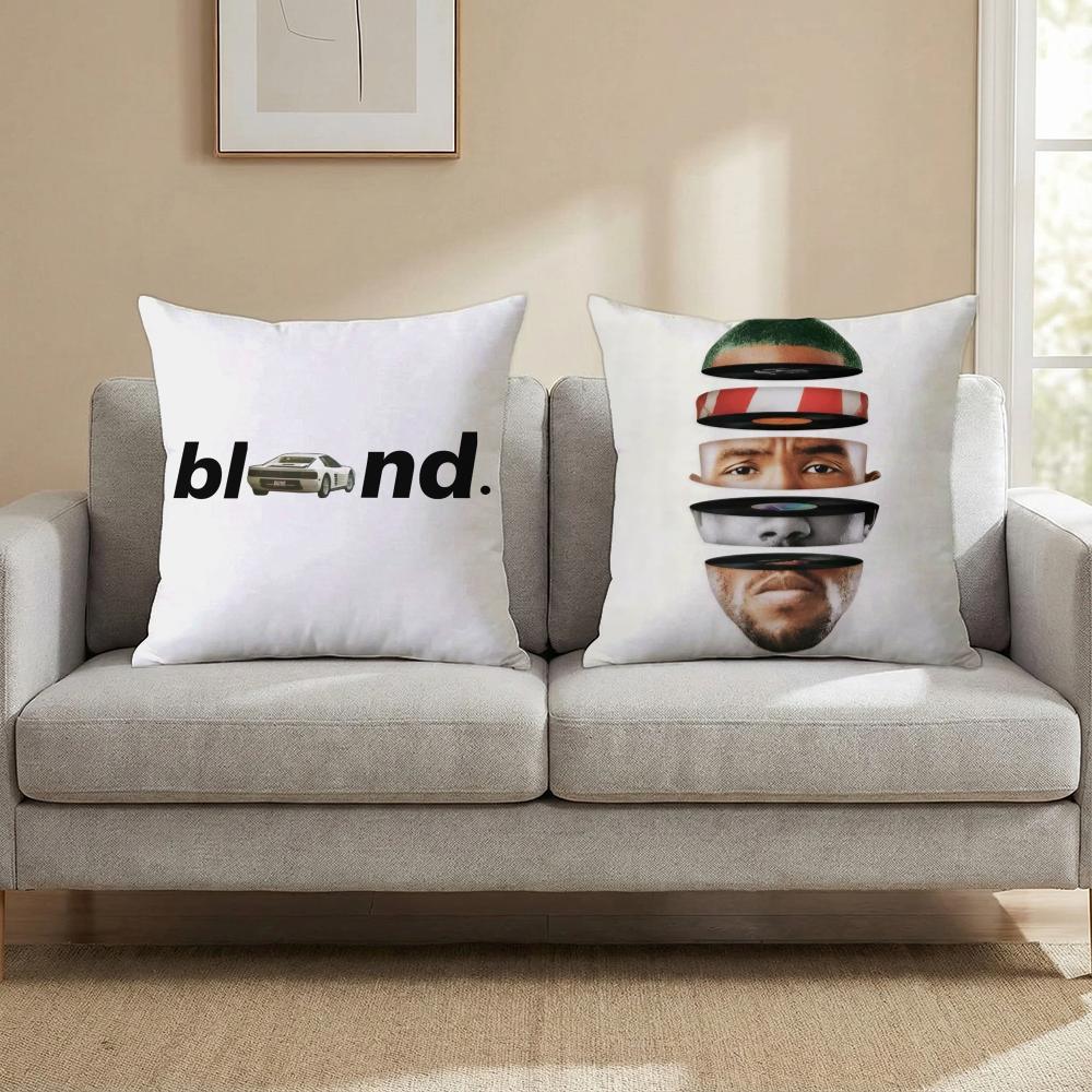 Blond F-Frank Singer O-Ocean Cushion Cover Multi-Scene Pillow Cover for Home & Car - Reversible, Soft & Durable for Daily Use