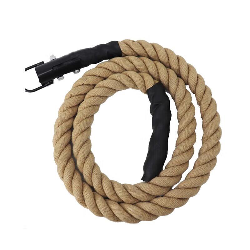 Small Warhead Steel-Reinforced Jute Climbing Training Rope