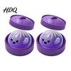Anxiety Relief Sensory Toys 1/2/3Pcs Purple Ghost Dumpling Squeeze Toy, Halloween Steamed Bun Toy Stress Clear Ball Fidget Decompression