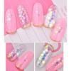 6 Pcs/Set Nail Art Sequins Different Size Glitter Powder Manicure Decoral Tips Polish Nail Stickers Mixed Design Case Set