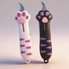 Cat Paw Cartoon Craft Knife - Cute Portable Unboxing & Tape Cutter