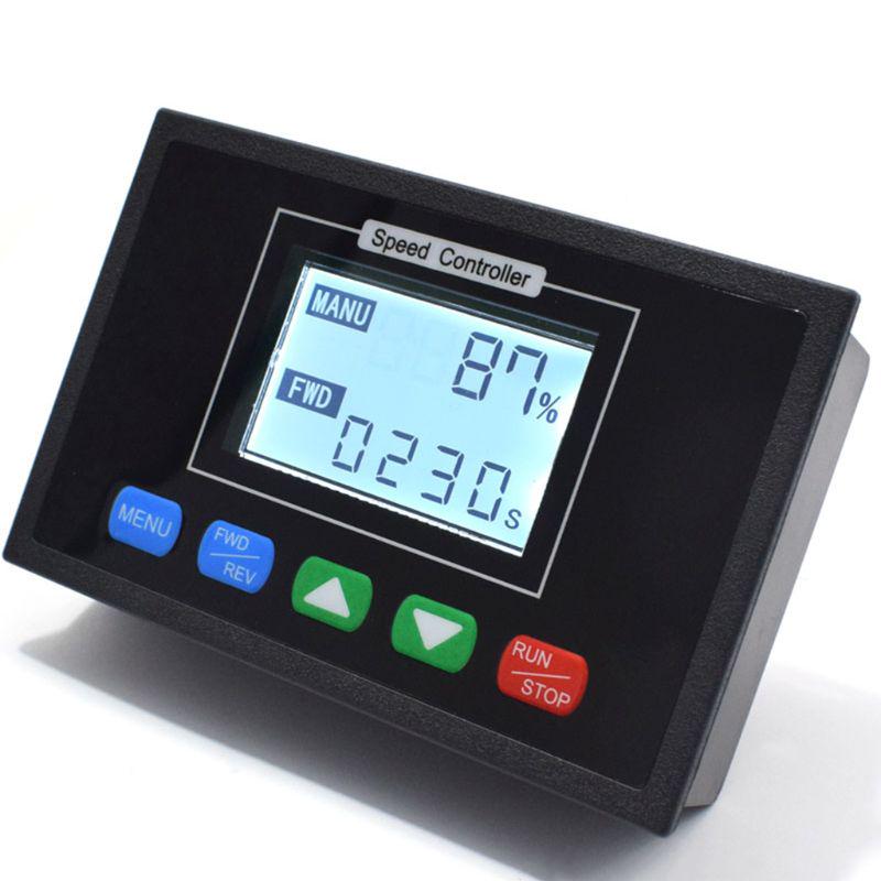 Digital 0~100% PWM Motor Speed Controller DC 12V 24V 36V 48V 40A Time Reversible