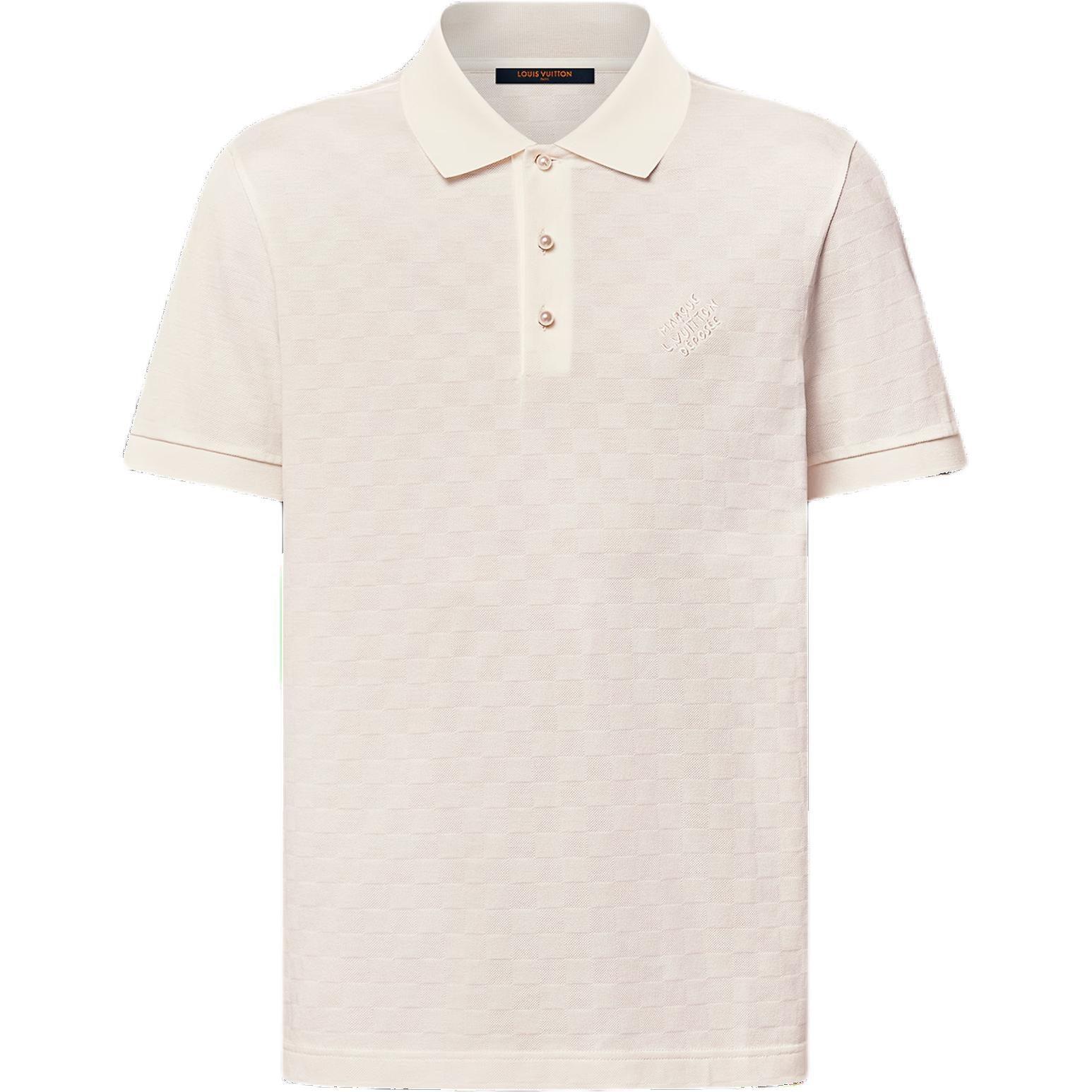 Lv Damier Signature polo krekls 1AGIL8