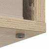 Sideboard with Drawers Sonoma Oak 102 X 31 X 99.5 Cm