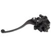 Hydraulic Brake Master Cylinder High Accuracy Black Brake  Pump Lever Stable Performance Wear Resistant for Motorcycle