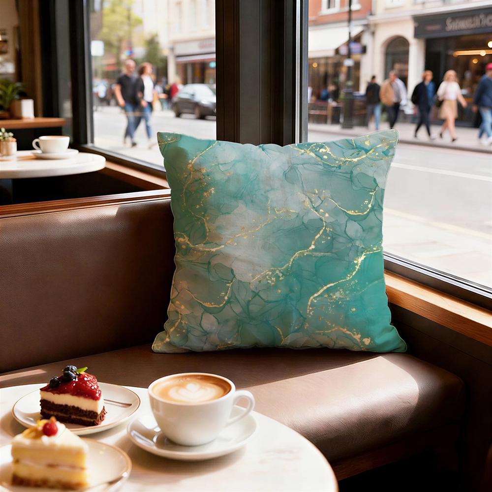 Simple white marble Cushion Cover Decorative Cushions Covers Cover Sofa x Pillow  Piece x x Pillowcase