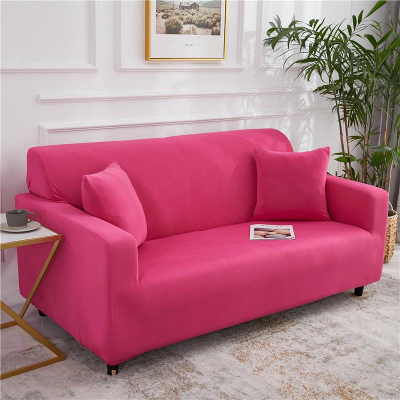 Milk Silk Stretch All Wrapped Cover Sofa Cover Four Seasons Universal Sofa Cushion Towel Leather Simple Sofa Slipcover Full Covering Fabric Craft