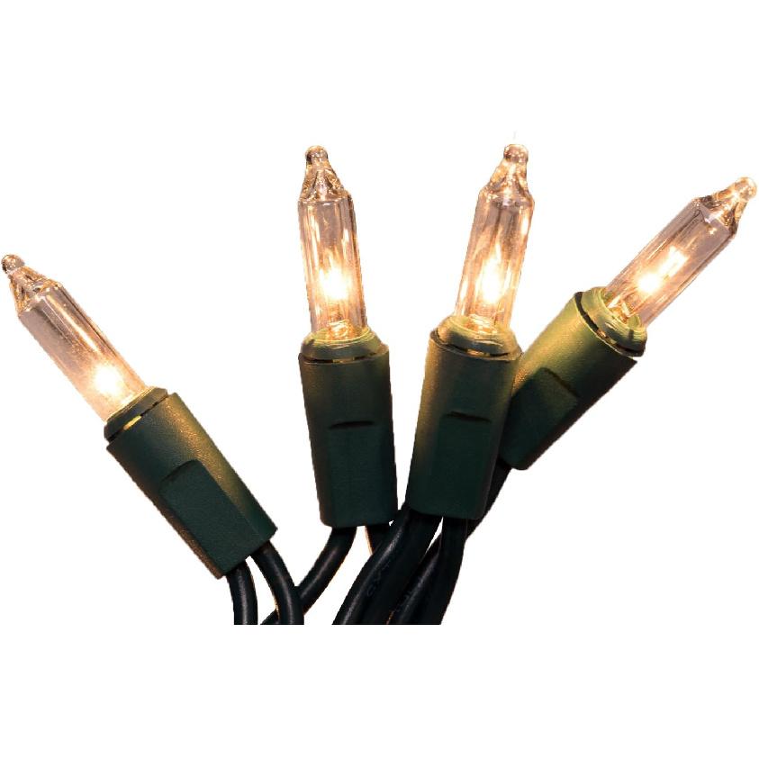 50-Count Clear Christmas Light Set