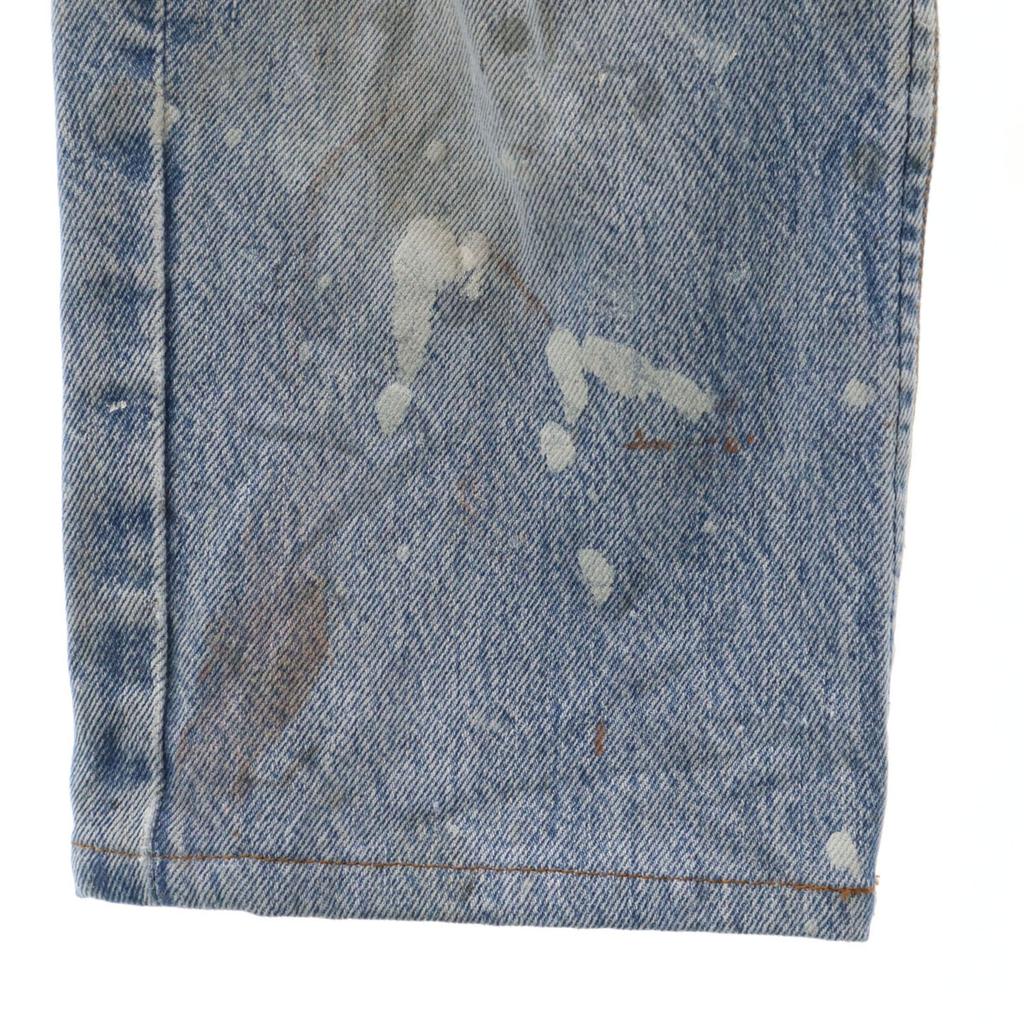Levi's 80s vintage Tapered denim pants Wash blue jeans Women Used