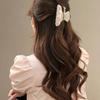 Rhinestone Butterfly Hair Claw Acrylic Shark Clip Elegant Hair Clips  for Women Girls