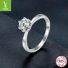 Simple And Luxurious 80-Point Mozzarella Diamond Ring With Certificate 925 Silver Moissanite Ring Msr006