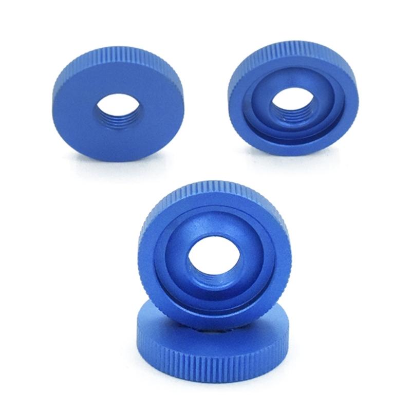 Precised Machined Aluminum Fixing Nut Tape Recorder Accessories Featuring Enhances Detail and Five Color Optional