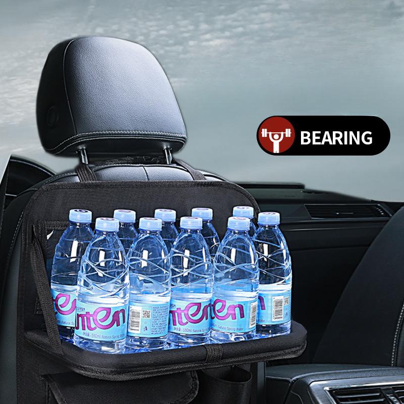 Car Seat Back Storage Bag Hanging Bag Car Storage Storage Bag Multifunctional Car Sundries Storage Pallet Plate 1PCS