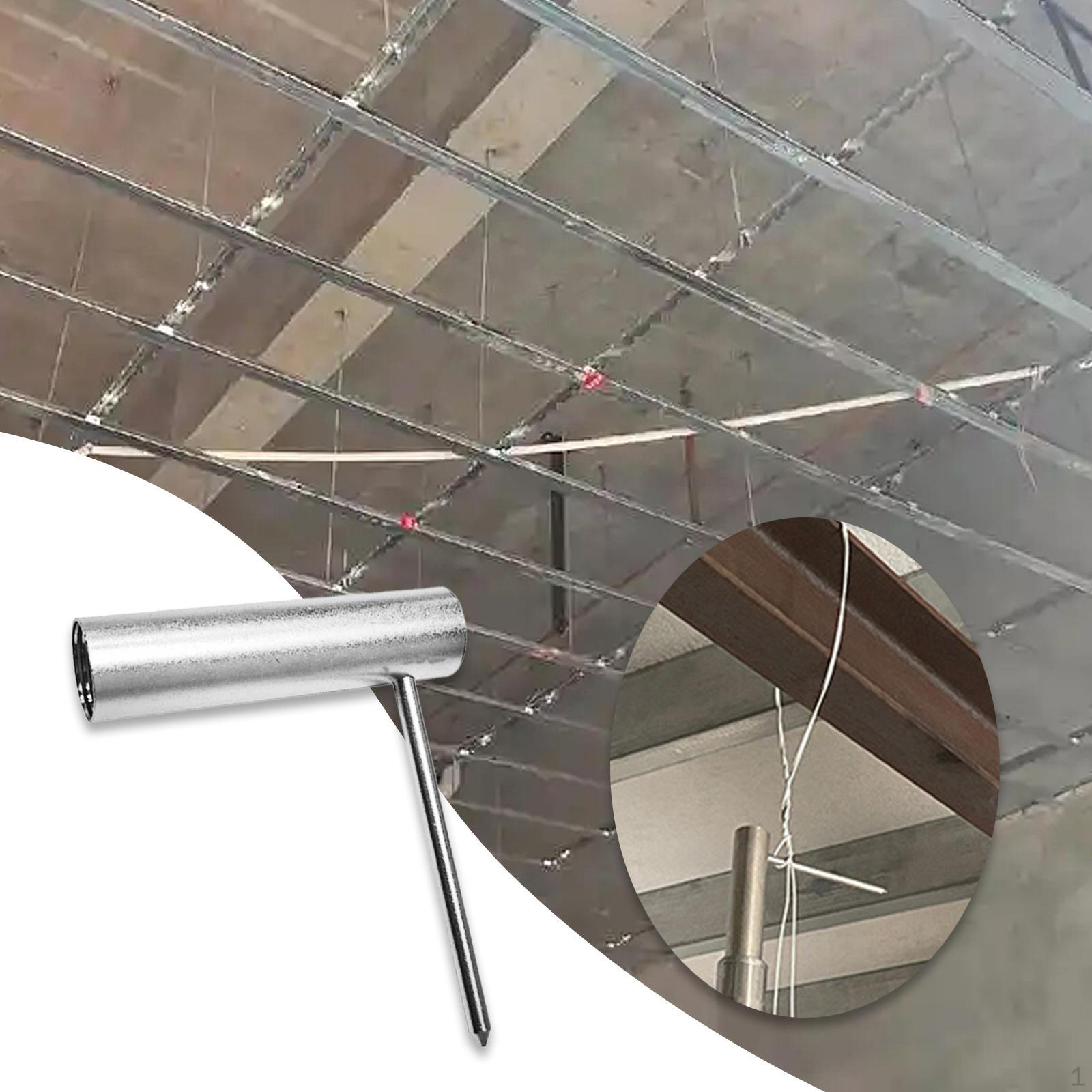 

Потолочный инструмент для установки железной проволоки Обвязочный Портативный Компактный Легкий