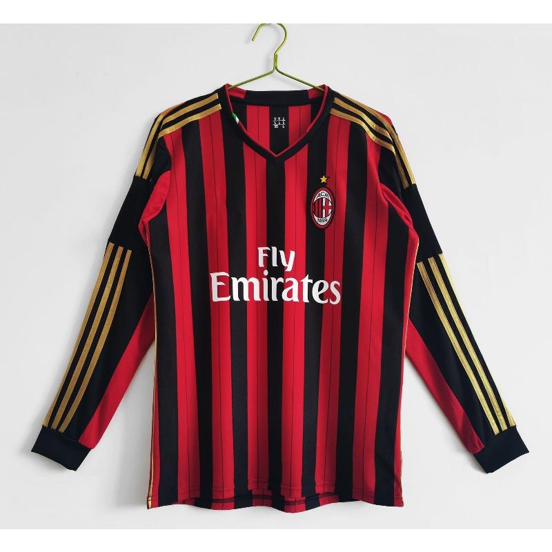 Camiseta retro de manga larga Camiseta de fútbol Real Madrid Manchester United Inglaterra Arsenal Portugal Inter de Milán AC camiseta réplica