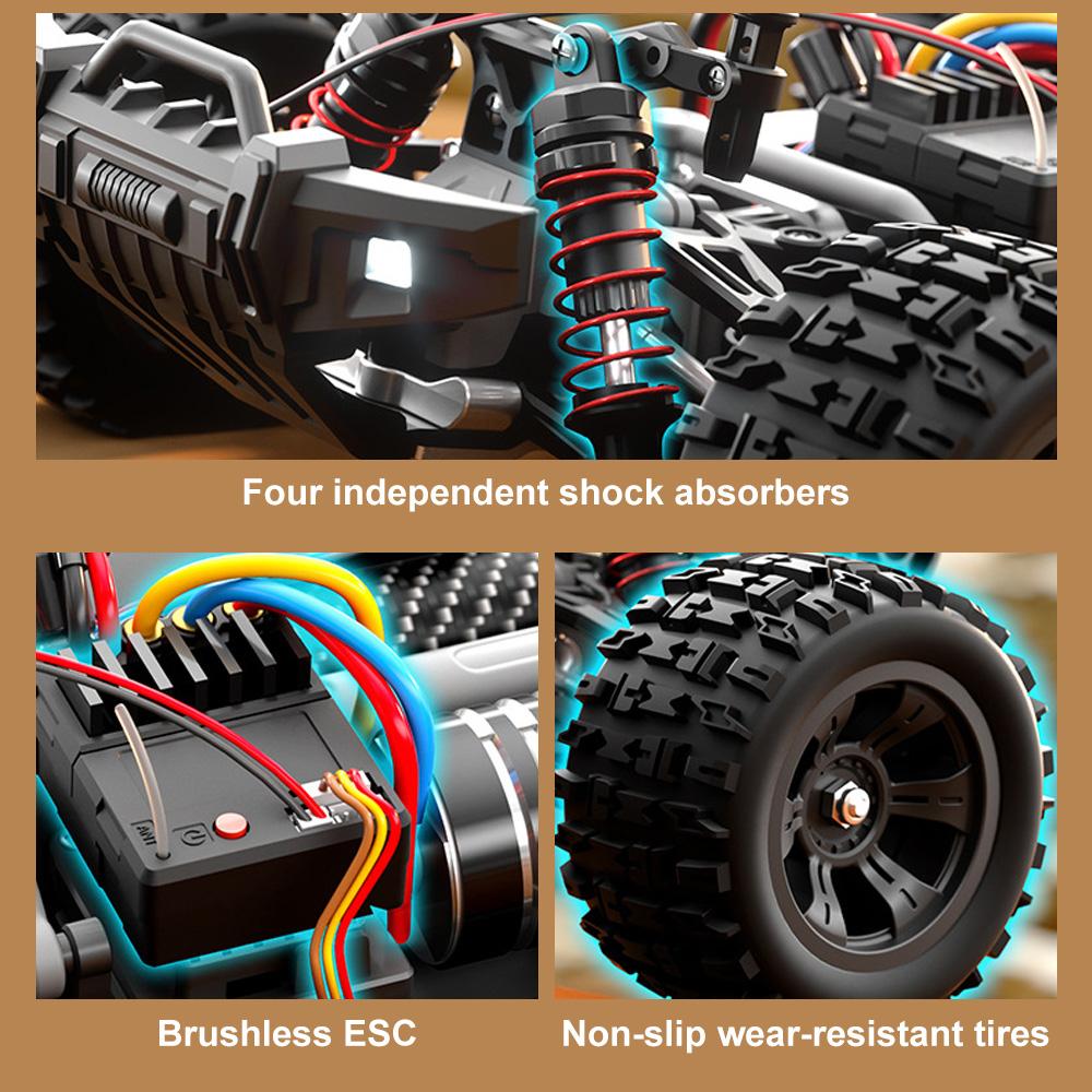 SG118Pro High Speed 4-wheel Drive Remote Control Car Drift Racing 4WD RC Car Off Road Car Toy For Kids Birthday Christmas Gift