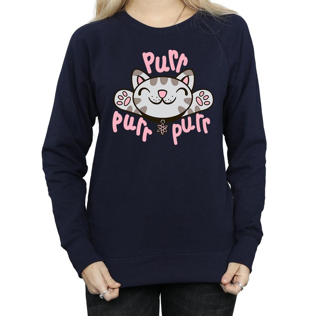Big Bang Theory Womens/Ladies Soft Kitty Purr Sweatshirt