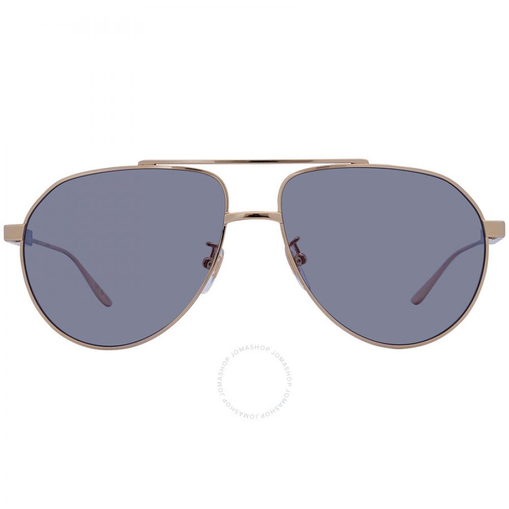 

Серые солнцезащитные очки унисекс Gucci Pilot GG1311S 003 61