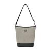 Mlb Basic Big Logo Canvas Bucket Bag Ny (Black)