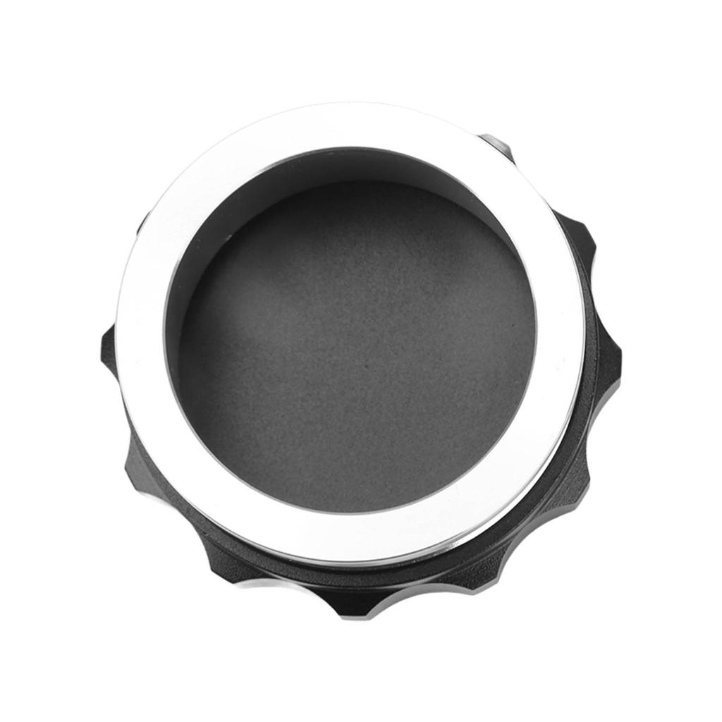 Überlaufbehälterdeckel 2 Zoll 58 mm Außendurchmesser Polierte Oberfläche Eloxiertes Finish Universell für