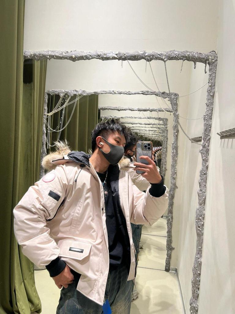 Big Goose 01 Unisex Winter Down Jacket with Fur Collar