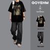 Men's Trendy Loose Casual Summer Cotton T-Shirt Set