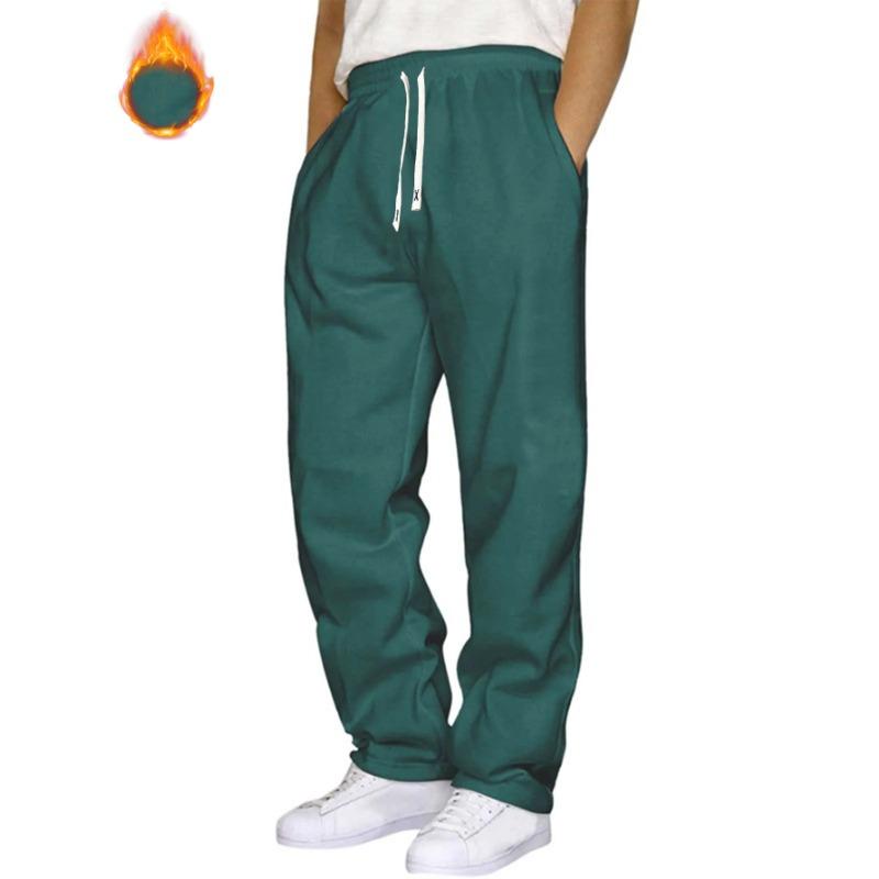 Men's and Women's Casual Trousers and Sweatpants Solid Color Running and Fitness Sports Pants