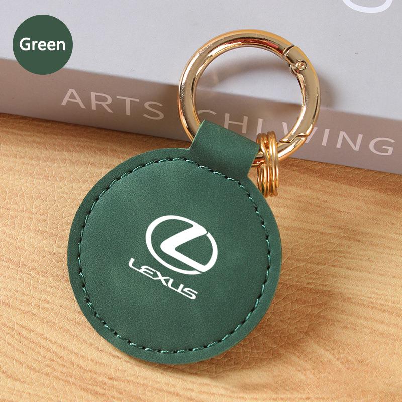 Leather Car Keychain Key Ring Pendant Lanyard Gift For Lexus IS250 IS300 RX330 RX350 GX200 GX300 LX470 LX570 Styling Accessories JM3