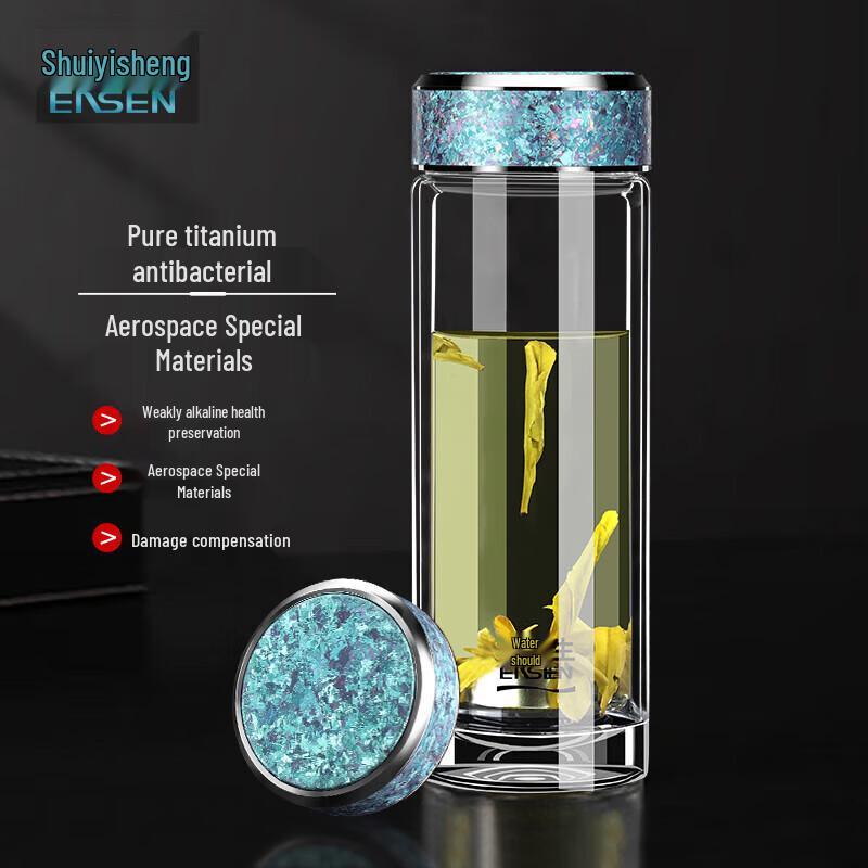 Shui Yisheng G806 High Borosilicate Double-Layer Glass Cup